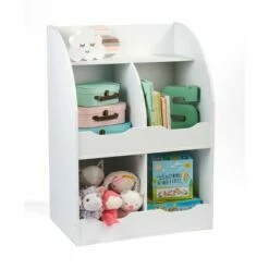 Best reviews of ✨ Badger Basket 4 Bin Storage Cubby with Bookshelf White 🎁 -Bookshelves And Bookcases store unnamed file 2005