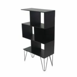 Best deal 🥰 Mid-Century Modern Wooden Cube Shelf - Olivia & May Black 💯 -Bookshelves And Bookcases store unnamed file 2023