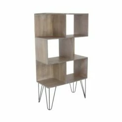Best deal 🥰 Mid-Century Modern Wooden Cube Shelf - Olivia & May Black 💯 -Bookshelves And Bookcases store unnamed file 2025