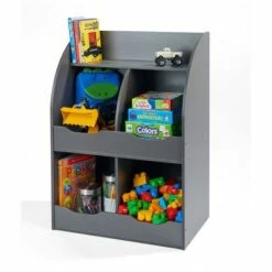 Best reviews of ✔️ Badger Basket 4 Bin Storage Cubby with Bookshelf Charcoal ✔️ -Bookshelves And Bookcases store unnamed file 2035