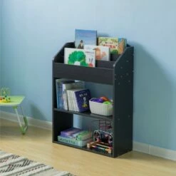 Top 10 🛒 Basicwise Modern Wooden Storage Bookcase with Shelf, Playroom Bedroom Living and Office 🤩 -Bookshelves And Bookcases store unnamed file 2049