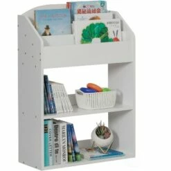 Top 10 🛒 Basicwise Modern Wooden Storage Bookcase with Shelf, Playroom Bedroom Living and Office 🤩 -Bookshelves And Bookcases store unnamed file 2053