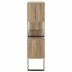 Best Sale 🔔 Louise Wood Etagere Oak - Safavieh 🥰 -Bookshelves And Bookcases store unnamed file 2068