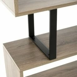 Best Sale 🔔 Louise Wood Etagere Oak - Safavieh 🥰 -Bookshelves And Bookcases store unnamed file 2070