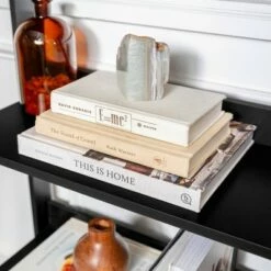 Best deal 👍 Thatcher Transitional Wood 4 Shelf Ladder Bookshelf - Saracina Home Gray 🛒 -Bookshelves And Bookcases store unnamed file 2091