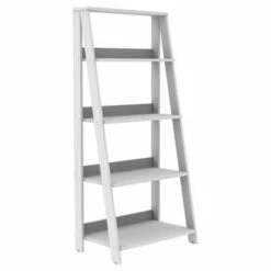 Best deal 👍 Thatcher Transitional Wood 4 Shelf Ladder Bookshelf - Saracina Home Gray 🛒 -Bookshelves And Bookcases store unnamed file 2096