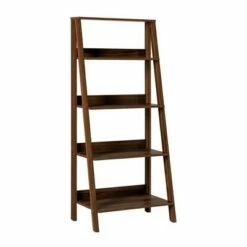 Best deal 👍 Thatcher Transitional Wood 4 Shelf Ladder Bookshelf - Saracina Home Gray 🛒 -Bookshelves And Bookcases store unnamed file 2098