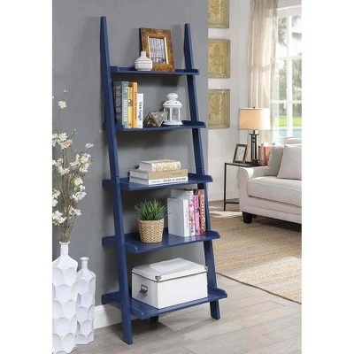 Discount ✔️ 72" American Heritage Bookshelf Ladder - Breighton Home Cherry 🌟 3 Discount ✔️ 72" American Heritage Bookshelf Ladder - Breighton Home Cherry 🌟