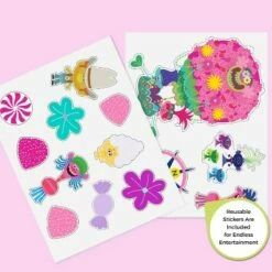 Coupon 🎉 Disney Trolls World Tour Design and Store 6 Bin Toy Organizer - Delta Children 🧨 -Bookshelves And Bookcases store unnamed file 210