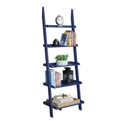 Discount ✔️ 72" American Heritage Bookshelf Ladder - Breighton Home Cherry 🌟 4 Discount ✔️ 72" American Heritage Bookshelf Ladder - Breighton Home Cherry 🌟 - Image 2