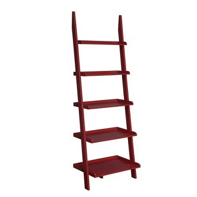 Discount ✔️ 72" American Heritage Bookshelf Ladder - Breighton Home Cherry 🌟 9 Discount ✔️ 72" American Heritage Bookshelf Ladder - Breighton Home Cherry 🌟 - Image 7
