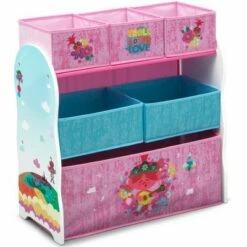 Coupon 🎉 Disney Trolls World Tour Design and Store 6 Bin Toy Organizer - Delta Children 🧨 -Bookshelves And Bookcases store unnamed file 211