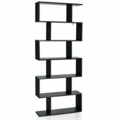 Top 10 🎁 Costway 6 Tier S-Shaped Bookshelf Storage Display Bookcase Decor Z-Shelf ⭐ -Bookshelves And Bookcases store unnamed file 2137