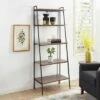 Wholesale 🎉 72" Open Storage Ladder Bookshelf - Saracina Home Dark Walnut ⌛ -Bookshelves And Bookcases store unnamed file 2139