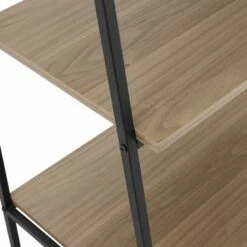 Wholesale 🎉 72" Open Storage Ladder Bookshelf - Saracina Home Dark Walnut ⌛ -Bookshelves And Bookcases store unnamed file 2141