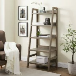 Top 10 🧨 60.13" 5 Shelf Bookshelf Gray - Linon 🧨 -Bookshelves And Bookcases store unnamed file 2312