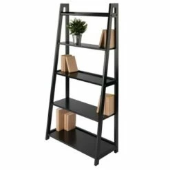 Best Pirce 🤩 58" Adam A Frame Shelf - Black - Winsome 😍 -Bookshelves And Bookcases store unnamed file 2369