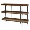 Cheapest 🛒 Modern Wood and Steel 3 Shelf Display - Onespace Brown/black 🤩 -Bookshelves And Bookcases store unnamed file 2433