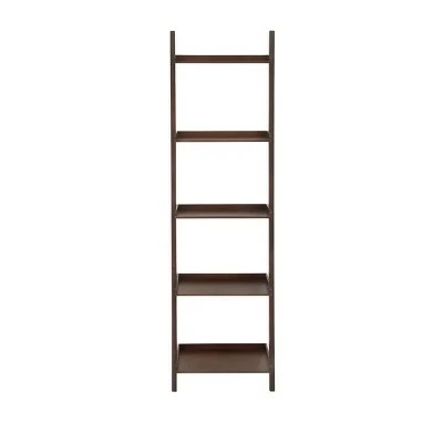 Coupon ๐ Olivia & May 70" Farmhouse Wooden Ladder Shelf Brown - Olivia & May ๐ 5 Coupon ๐ Olivia & May 70" Farmhouse Wooden Ladder Shelf Brown - Olivia & May ๐ - Image 3