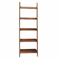 Top 10 😀 75.5" 5 Tier Solid Wood Leaning Bookshelf - International Concepts White 🔥 -Bookshelves And Bookcases store unnamed file 2456