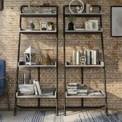 New 🛒 70.86" Humbolt Ladder Display Shelf - HOMES: Inside + Out Light Hickory 😍 -Bookshelves And Bookcases store unnamed file 2499