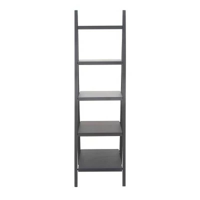 Flash Sale π Wood Ladder Bookshelf - Olivia & May Gray π 6 Flash Sale π Wood Ladder Bookshelf - Olivia & May Gray π - Image 4