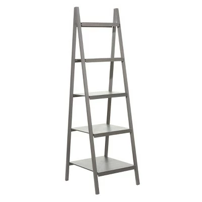 Flash Sale π Wood Ladder Bookshelf - Olivia & May Gray π 7 Flash Sale π Wood Ladder Bookshelf - Olivia & May Gray π - Image 5