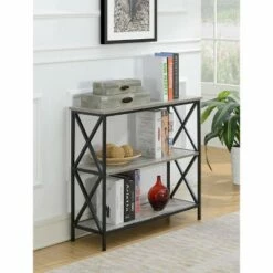 Best reviews of 👍 29.25" Tucson 3 Tier Bookcase Faux Birch - Breighton Home 😀 -Bookshelves And Bookcases store unnamed file 2558