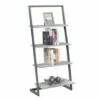 Outlet ✔️ 57" Graystone 4 Tier Ladder Bookcase/shelf Faux Birch/Slate Gray - Breighton Home 🌟 -Bookshelves And Bookcases store unnamed file 2582