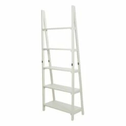 Deals 😀 72.25" Brookings Ladder Bookshelf White - OSP Home Furnishings 😍 -Bookshelves And Bookcases store unnamed file 2594
