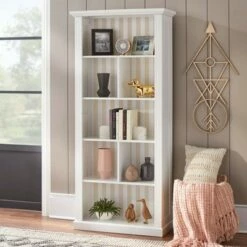 Brand new 😍 Preston Bookshelf - Buylateral White ❤️ -Bookshelves And Bookcases store unnamed file 2609