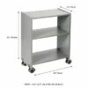 Coupon 🛒 UNiPLAY Storage Rolling Cart — Arts and Crafts, Office Supplies, School Supplies, and Toy Storage, 18.8" x 11.8" x 26.2" 💯 -Bookshelves And Bookcases store unnamed file 262