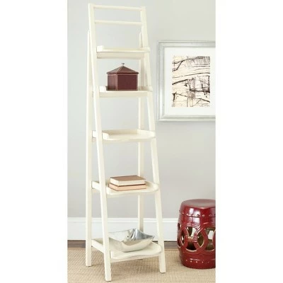 Budget โ๏ธ 71" Asher 5 Tier Leaning Etagere - Safavieh Ivory ๐ 3 Budget โ๏ธ 71" Asher 5 Tier Leaning Etagere - Safavieh Ivory ๐