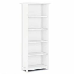 Buy 🥰 Halifax 5 Shelf Bookshelf - WyndenHall Golden Brown ⌛ -Bookshelves And Bookcases store unnamed file 2653