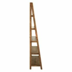 Coupon 😉 72.25" Bandon Ladder Bookshelf Ginger Brown - OSP Home Furnishings 👍