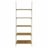 Wholesale 😉 72.25" Medford Ladder Bookshelf Distressed White - OSP Home Furnishings ❤️ -Bookshelves And Bookcases store unnamed file 2674