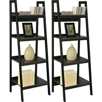 Wholesale 🥰 Viewfield 4 Shelf Ladder Bookcase Bundle - Room & Joy Light Gray ⭐ 9 Wholesale 🥰 Viewfield 4 Shelf Ladder Bookcase Bundle - Room & Joy Light Gray ⭐ - Image 7