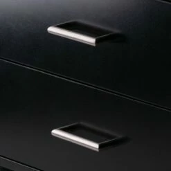 Brand new ❤️ 69.36" Bellamy Leaning Shelf with Storage Black - Winsome 👏 -Bookshelves And Bookcases store unnamed file 2706