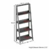 Top 10 🤩 Lavish Home 4-Tier Ladder Bookshelf Freestanding Wooden Bookcase, Gray 🧨 -Bookshelves And Bookcases store unnamed file 2733