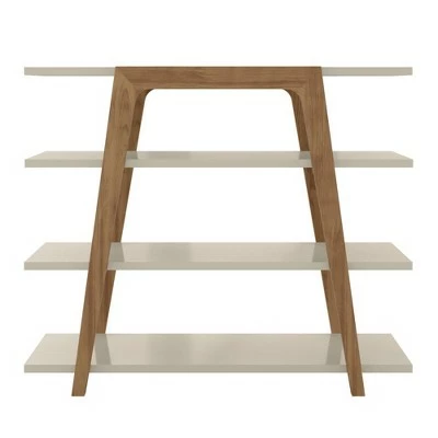Brand new ❤️ Gowanus Ladder Bookcase - Manhattan Comfort Off White ❤️ 5 Brand new ❤️ Gowanus Ladder Bookcase - Manhattan Comfort Off White ❤️ - Image 3