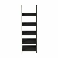 Best Pirce ⭐ Lavish Home 5-Tier Ladder Bookshelf - Leaning Decorative Shelves, Black ⭐ -Bookshelves And Bookcases store unnamed file 2819