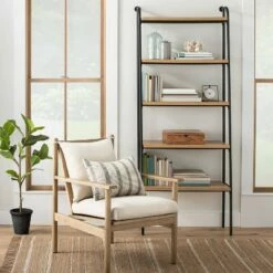 Wholesale π₯ Hearth & Hand W/Magnolia Furniture Wood & Wire Ladder Bookshelf - Hearth & Hand™ with Magnolia βοΈ