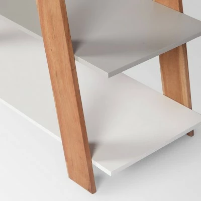 New 😍 57" Barlum Modern Bookshelf Natural - Christopher Knight Home ⭐ 5 New 😍 57" Barlum Modern Bookshelf Natural - Christopher Knight Home ⭐ - Image 3