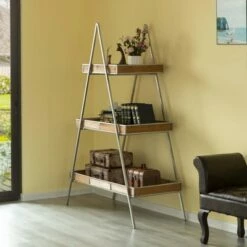 Top 10 ⌛ Vintiquewise Large Ladder Triangular 3 Tier Metal Display Shelving Server Rack ⭐ -Bookshelves And Bookcases store unnamed file 2869