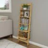 Deals ✨ Hastings Home 5-Tier Bookshelf - 50" Tall, Pickled Oak Wood Finish 💯 -Bookshelves And Bookcases store unnamed file 2872