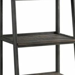 Best deal 🔔 72" Bookcase with 2 Drawers and 4 Tier Storage Brown/Black - Benzara 💯