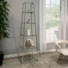 Brand new ✨ 78.9" Stainless Steel Etagere Silver - Sagebrook Home 🧨 -Bookshelves And Bookcases store unnamed file 2893