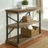 Best Sale ✔️ 36.25" Archer Ridge Three Tier Bookcase Brown/Black - Stylecraft ⭐ -Bookshelves And Bookcases store unnamed file 2904