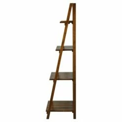 Best Pirce ✨ Flora Home 60" Folding Slatted Bookcase-4 Shelf 👍