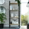 Buy ✔️ 54" Emery 4 Tier Ladder Shelf Bookcase Light Wood - RST Brands 🔔 -Bookshelves And Bookcases store unnamed file 2939